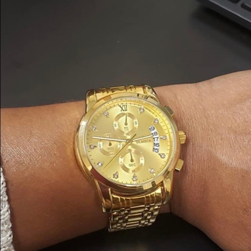 24K Gold Plated Watch